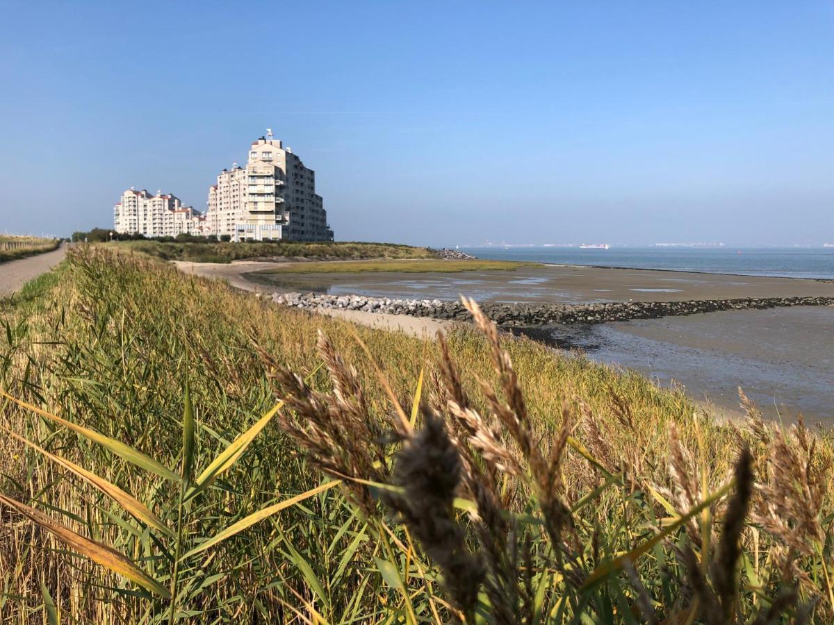 Appartement De Graanzolder Aan Zeeuwse Kust Hoofdplaat Zewnętrze zdjęcie